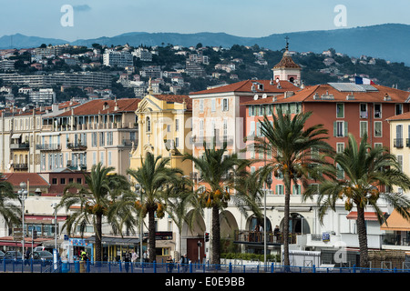 Quai de Etats-Unis, Nizza, Côte d ' Azur, Côte d ' Azur, Frankreich, Europa Stockfoto