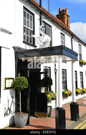 The Swan Hotel, Hythe, Egham, Surrey, England, Vereinigtes Königreich Stockfoto