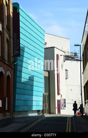 Königliche & Derngate Theatre, Swan Street, Northampton, Northamptonshire, England, Vereinigtes Königreich Stockfoto