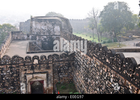 Jhansi ist eine historische Stadt im Norden Indiens, in der Region von Bundelkhand an den Ufern des Pahuj oder des Pushpavati Flusses gelegen Stockfoto