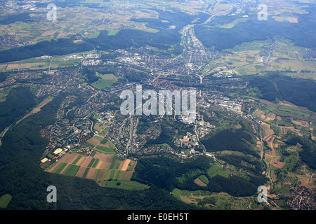 Luftbild des "Baden-Württemberg"-Deutschland Stockfoto