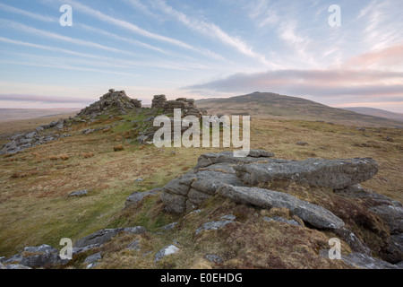 Mühle Tor Dartmoor Nationalpark West Devon Uk Stockfoto