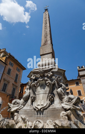 Fontana del Pantheon, Rom, Italien - Fontana del Pantheon, Rom, Italien Stockfoto