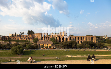 Zirkus Maximus, Rom, Italien - Circus Maximus, Rom, Italien Stockfoto