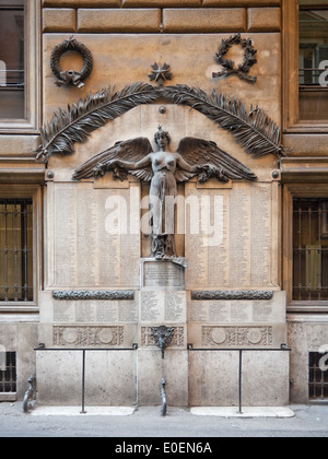 Gedenktafel, Rom, Italien - Gedenktafel, Rom, Italien Stockfoto