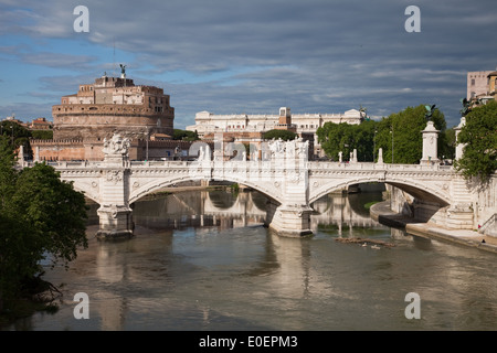 Engelsburg, Rom, Italien - Castel Sant ' Angelo, Rom, Italien Stockfoto