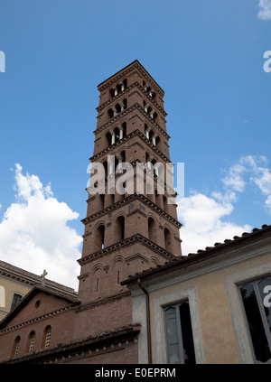 Santa Maria in Cosmedin Kirche, Rom, Italien - Basilika von Santa Maria in Cosmedin, Rom, Italien Stockfoto