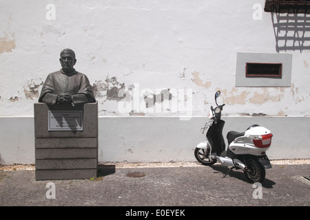 Dr. Francisco Fulgencio Andrade Statue Funchal Madeira Stockfoto