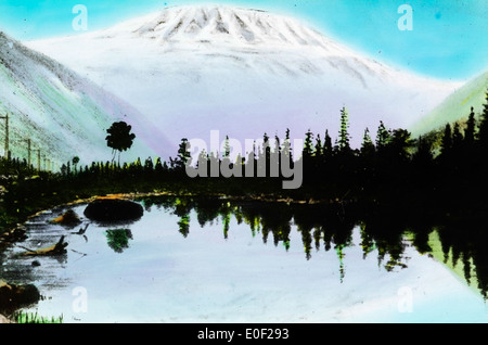 Gaustatoppen ist ein prominenter Berg in Norwegen, der für seine atemberaubende Aussicht und seine Popularität bei Wanderer und Bergsteigern bekannt ist. Der Berg ist ein bekanntes Wahrzeichen in der Region Telemark. Stockfoto