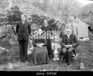 Familienbild Stockfoto