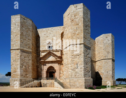 Festung Castel del Monte, Apulien, Italien Stockfoto