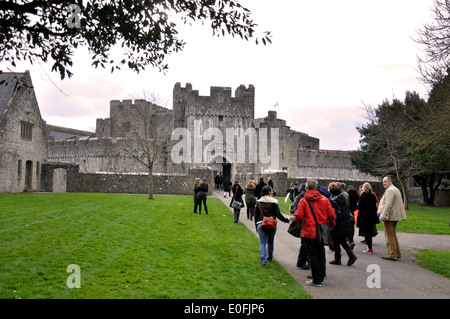 Eingang zum UWC Atlantic in Wales Stockfoto