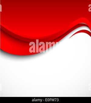 Abstract Roter Hintergrund Stockfoto