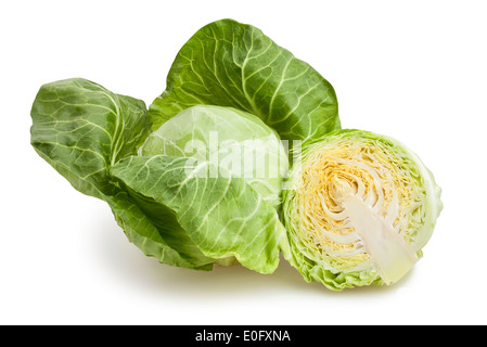 Kohl, isoliert Stockfoto