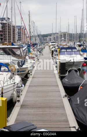 Portishead Marina, England, UK Stockfoto