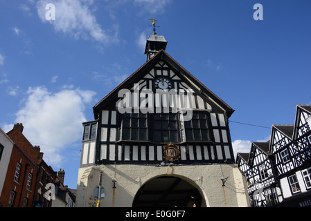 Bridgnorth, Shropshire Altstädter Rathaus im Zentrum der Stadt, UK Stockfoto