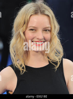 London, UK, UK. 12. Mai 2014. Dakota Blue Richards kommt für die UK-Premiere von "X-Men: Days Of Future Past" im Odeon Leicester Square. Bildnachweis: Ferdaus Shamim/ZUMA Wire/ZUMAPRESS.com/Alamy Live-Nachrichten Stockfoto