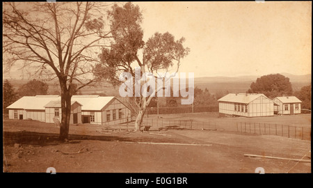 [Gebäude im Bau, königliche militärische Hochschule, Duntroon, ca. 1911] Stockfoto