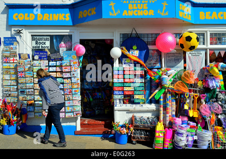 Außenseite des Meer-Geschenk-Shop Broadstairs Stockfoto