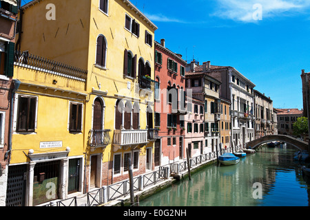 Den Wert sehen Venedig in Italien., Sehenswerte Stadt Venedig in Italien sterben. Stockfoto