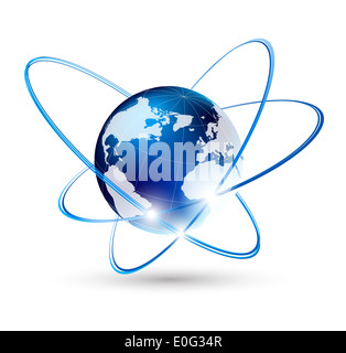 Globalisierung-Konzept Stockfoto