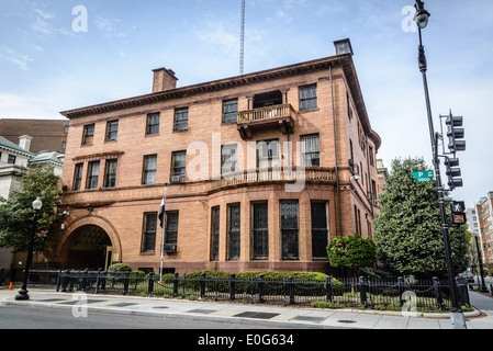 Konsularischen Vertretungen der Botschaft des Irak, Boardman Haus, 1801 P Street NW, Washington DC Stockfoto