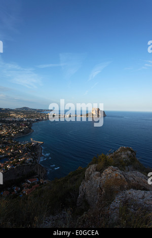 Penon de Ifach, Calp, Provinz Alicante, Spanien Stockfoto