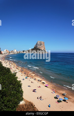 Penon de Ifach, Calp, Provinz Alicante, Spanien Stockfoto