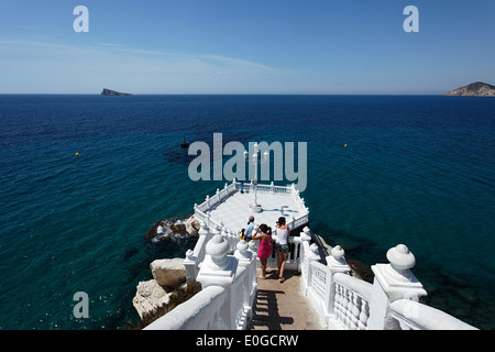 Balcon del Mediterraneo, Benidorm, Costa Blanca, Provinz Alicante, Spanien Stockfoto