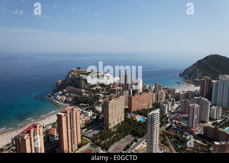 Stadtbild, Benidorm, Costa Blanca, Provinz Alicante, Spanien Stockfoto