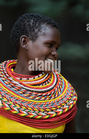 Menschen aus den Samburu Stammes, Kenia. Stockfoto