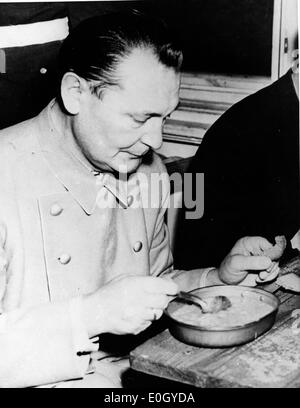 1. Januar 1940 - Deutschland - Datei Foto: ca. 1940er Jahre, genaue Lage unbekannt. Nazi-Führer HERMANN GÖRING Essen. Stockfoto