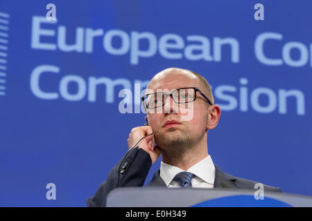 Arsenij Jazenjuk Arseniy Yatseniuk ukrainische Premierminister der Ukraine Stockfoto