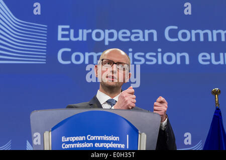 Arsenij Jazenjuk Arseniy Yatseniuk ukrainische Premierminister der Ukraine Stockfoto