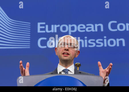 Arsenij Jazenjuk Arseniy Yatseniuk ukrainische Premierminister der Ukraine Stockfoto