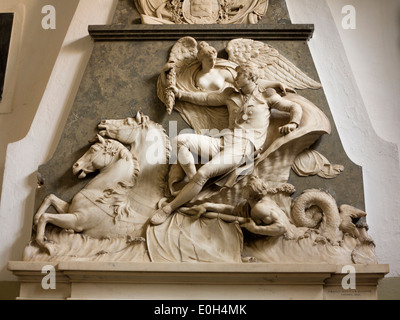 Indien, Mumbai, Fort Bezirk St. Thomas Kathedrale, Captain George Nicholas Hardinge Memorial Meister der RN Schiff San Fiorenzo Stockfoto