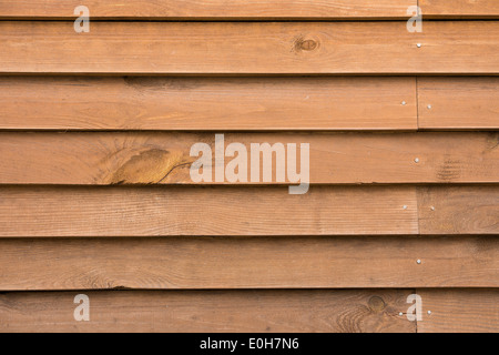 Überlappenden Planken Textur Hintergrund Stockfoto