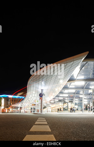 Poppenbuettel Busbahnhof von Blunck + Morgen Architekten, Poppenbuettel, Hamburg, Deutschland Stockfoto