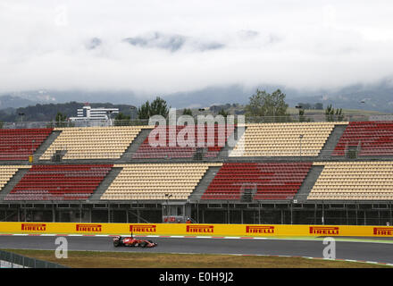 Barcelona, Spanien. 13. Mai 2014. Kimi Räikkönen während der Formel-1-Prüfung, statt in der Barcelona-Catalunya Rennstrecke am 13. Mai 2014. : Bildnachweis Joan Valls/Urbanandsport/Nurphoto: Joan Valls/NurPhoto/ZUMAPRESS.com/Alamy Live-Nachrichten Stockfoto