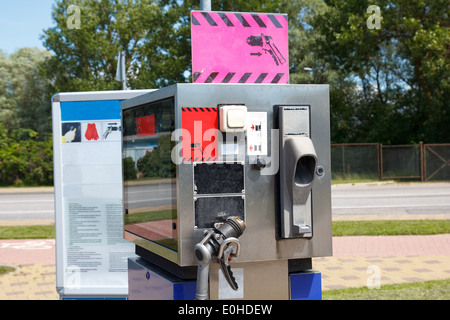 Auto Gas Füllung Pistole Stockfoto