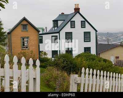 Häuser in Trinity, Halbinsel Bonavista, Neufundland und Labrador, Kanada Stockfoto