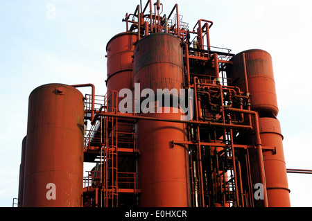 Deutschland, Essen, Zeche Zollverein, UNESCO-Weltkulturerbestätten, Deutschland, Essen, Zeche Zollverein Coal Mine Industriekomplex Stockfoto