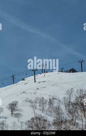 Naeba Ski Resort im winter Stockfoto