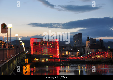 Das Ars Electronica Center, Linz. Stockfoto