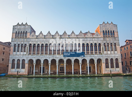 Venedig, Italien - 14. März 2014: Museo di Storia Naturale - Naturmuseum Stockfoto