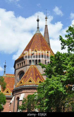 Szilágyi Dezső Square Reformierte Kirche, eine evangelische Kirche in Budapest Stockfoto