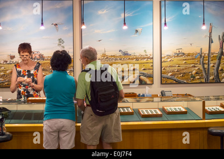 Sydney Australien, Opal Museum, National Opal Collection, Shopping Shopper Shopper Shop Shops Markt Märkte Marktplatz Kauf Verkauf, Retail Store stor Stockfoto