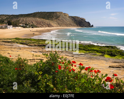 Praia da Luz, Algarve Stockfoto