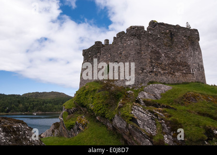 Castle Tioram im Loch Moidart, Lochaber, Schottland Stockfoto