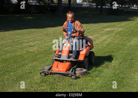 Rasenmäher Stockfoto